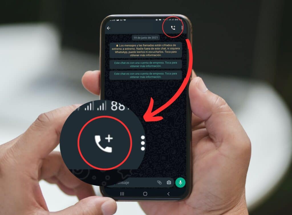hacer una llamada Gratis por Whatsapp