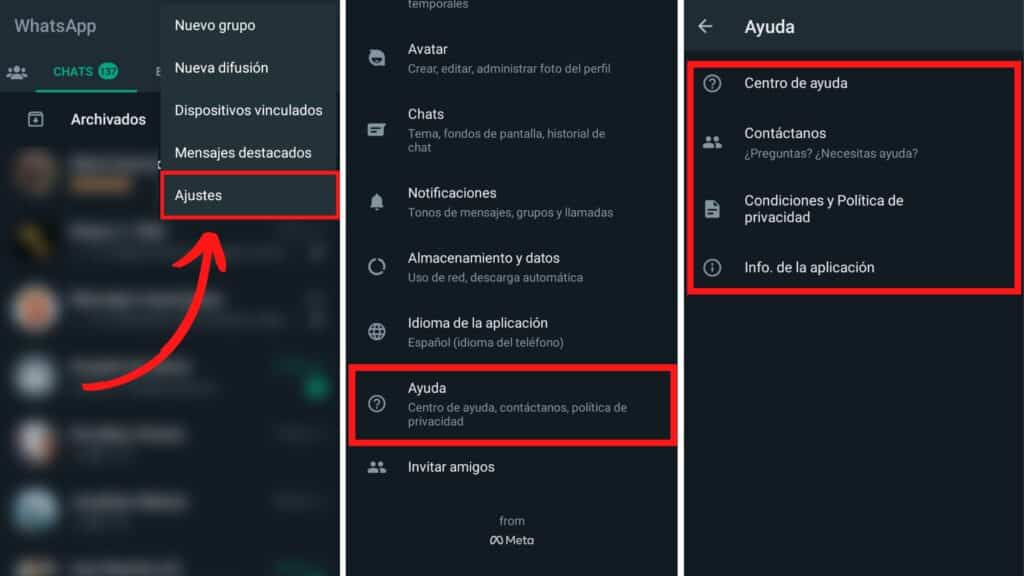 Preguntas Frecuentes WhatsApp en android