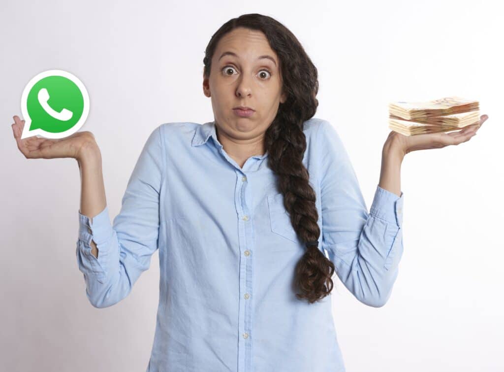 como gana dinero whatsapp si es gratis