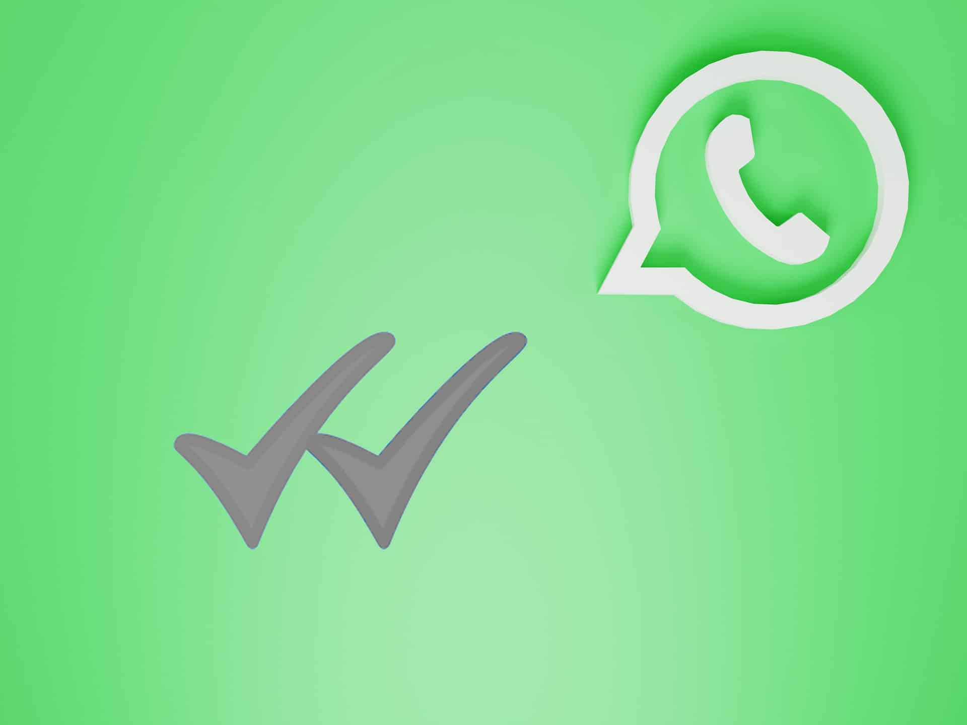 como poner las palomitas grises en whatsapp