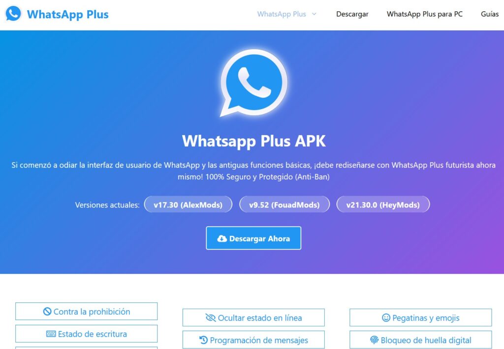 mods mas populares de whatsapp