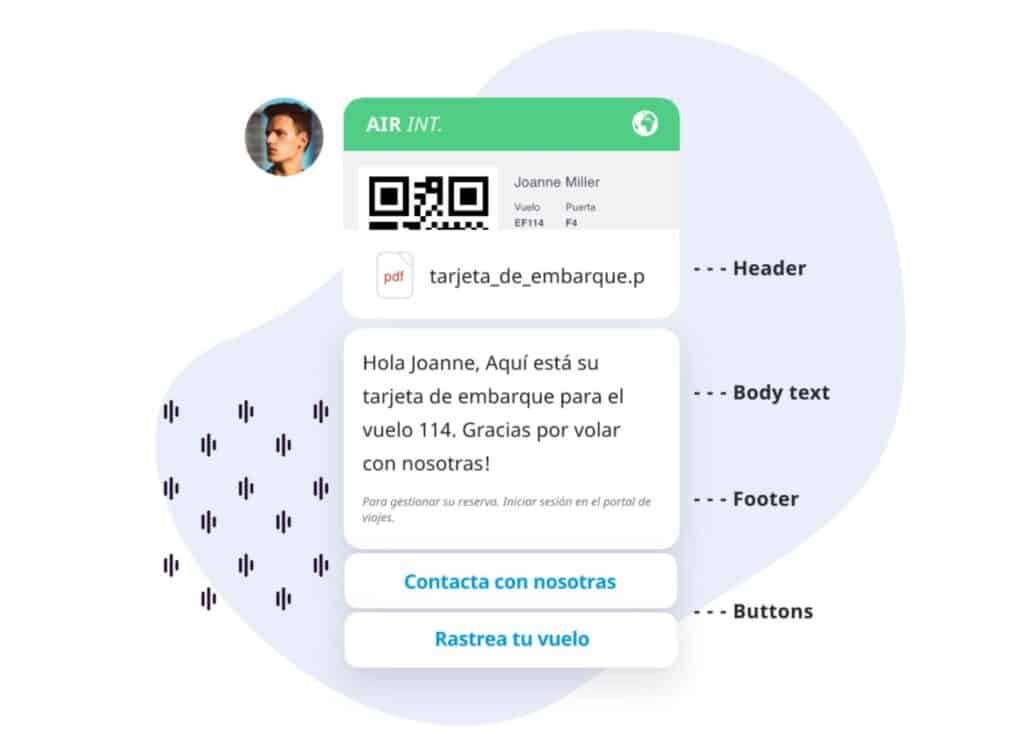 plantillas para publicidad en WhatsApp