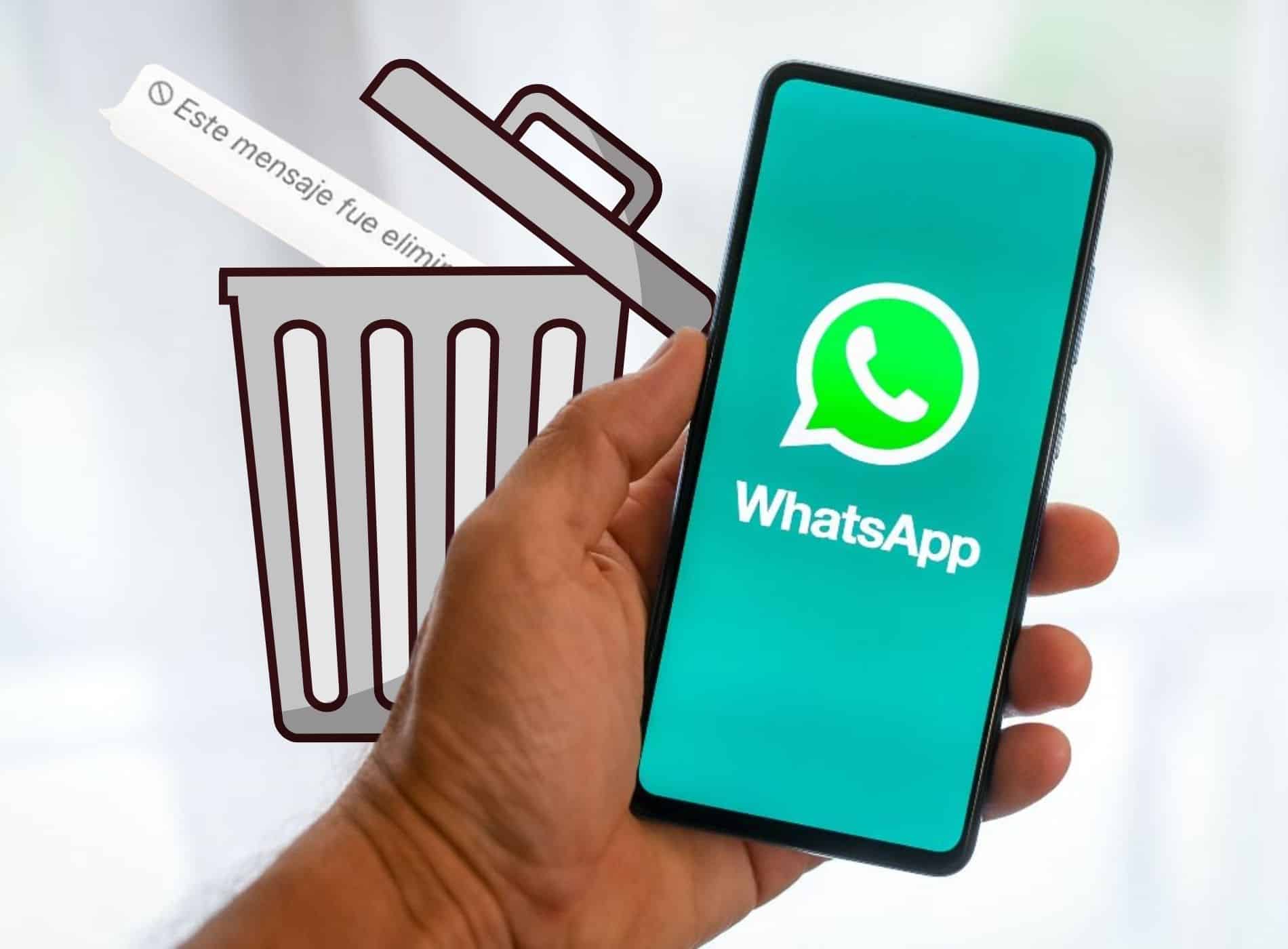 Cómo cancelar eliminar mensajes de WhatsApp