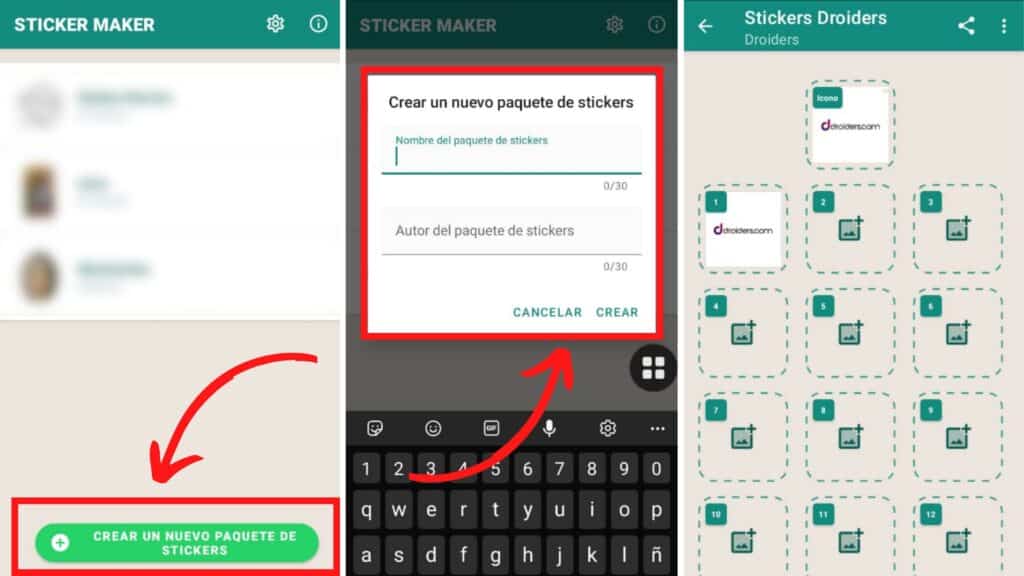 hacer stickers para WhatsApp