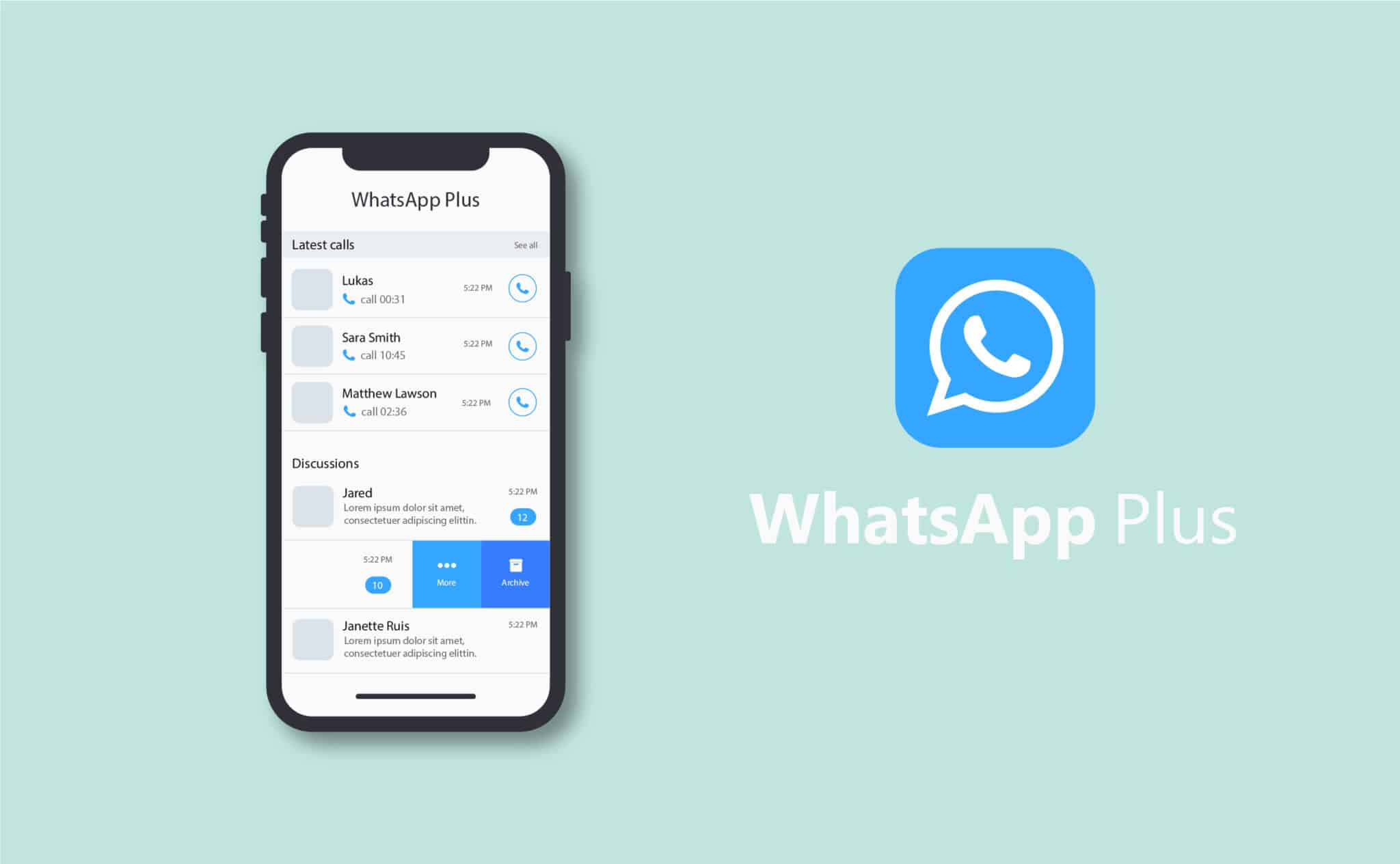 WhatsApp Plus en iPhone