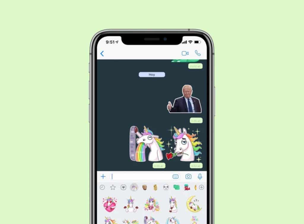 añadir stickers a WhatsApp facil