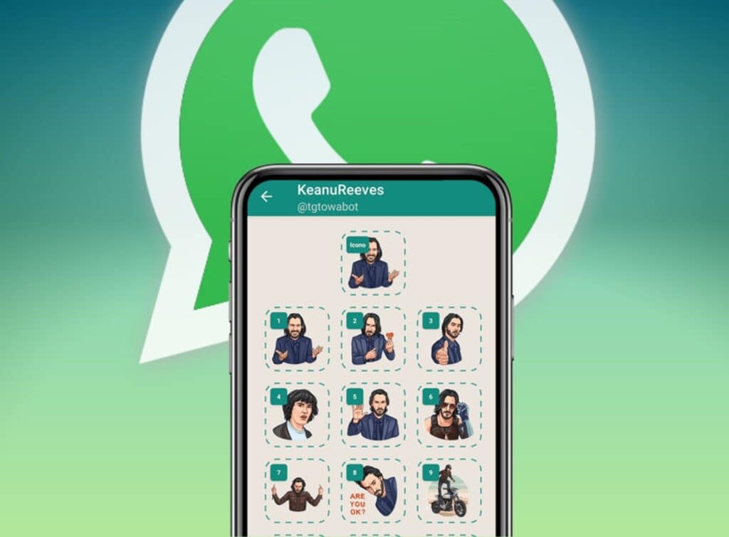 organizar stickers WhatsApp facil