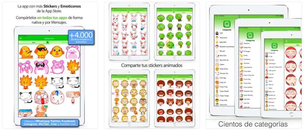 paquetes de stickers
