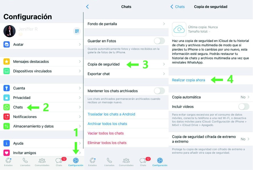 recuperar stickers de whatsapp con copia de seguridad