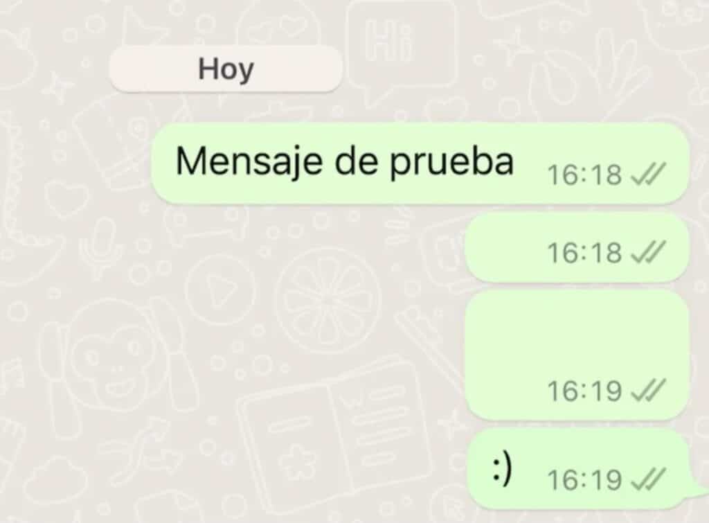 Cómo poner el mensaje invisible en WhatsApp