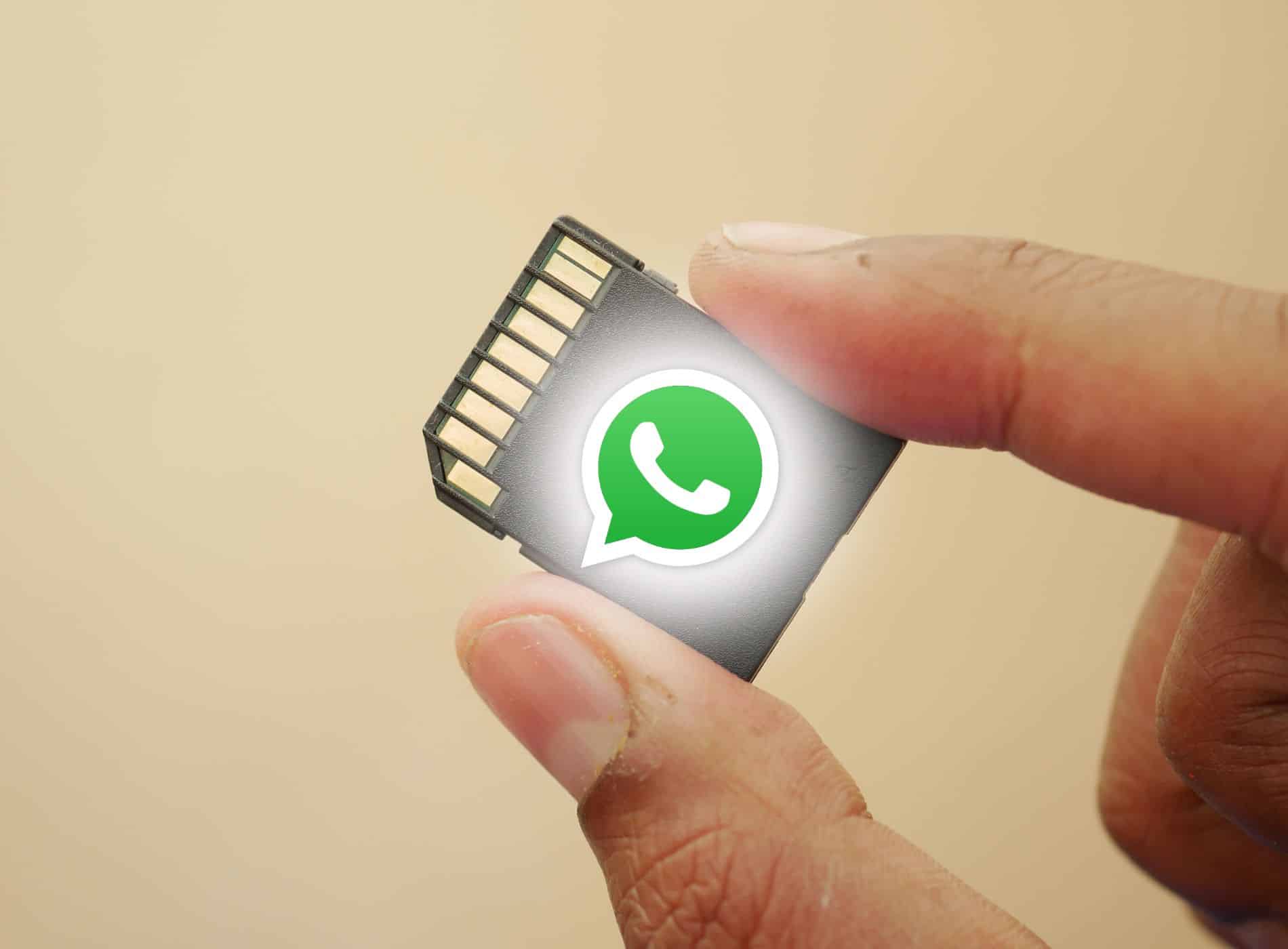 Pasar El WhatsApp A La Tarjeta SD