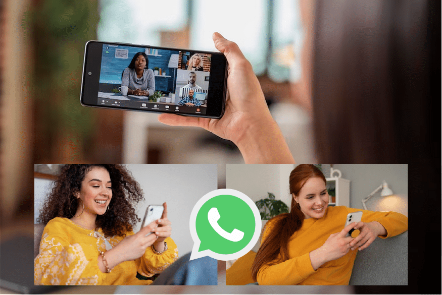cómo compartir pantalla en WhatsApp
