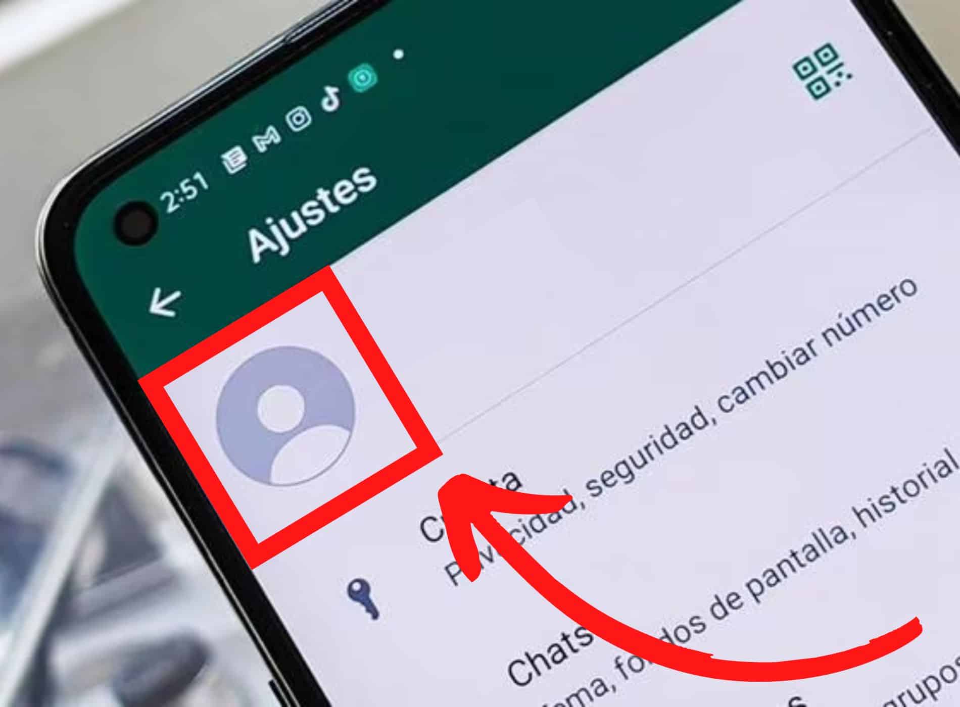ocultar la foto de perfil de WhatsApp
