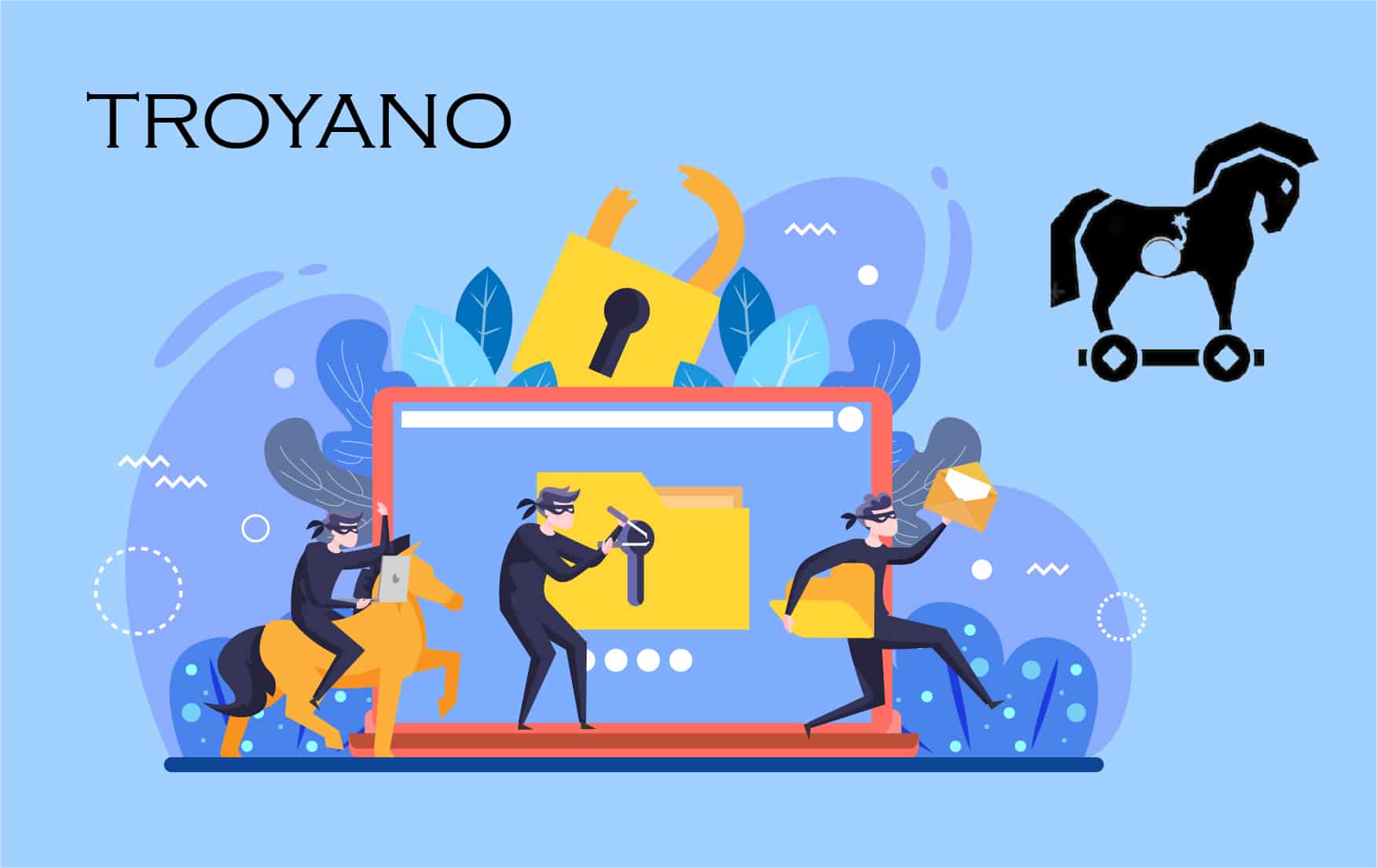 que es troyano en informatica