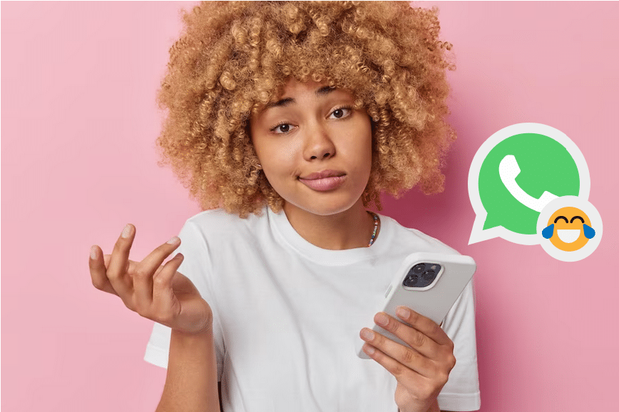 recibiste una reacción actualiza tu whatsapp