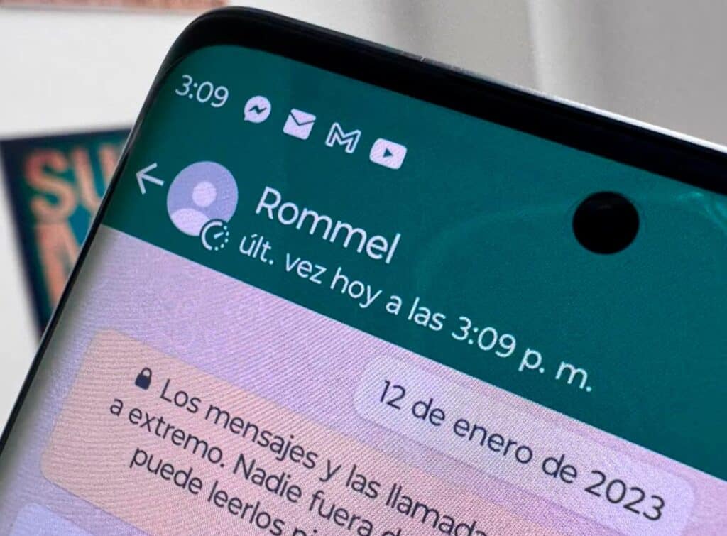  saber si alguien está en línea en WhatsApp