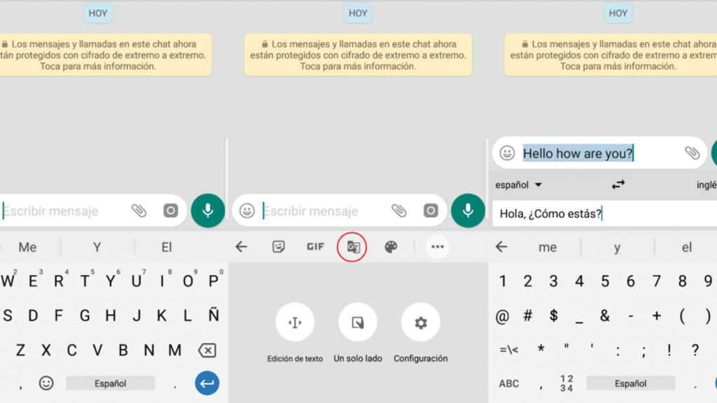 como traducir un audio de whatsapp de inglés a español        500