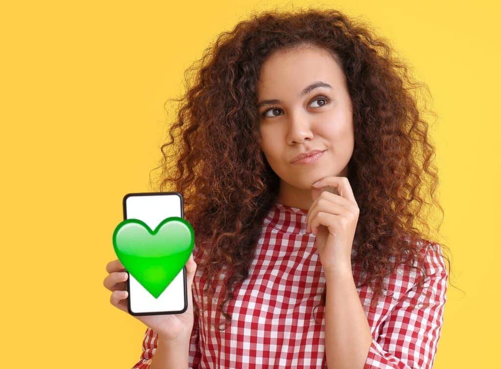 Recomendaciones para el uso del corazón verde WhatsApp