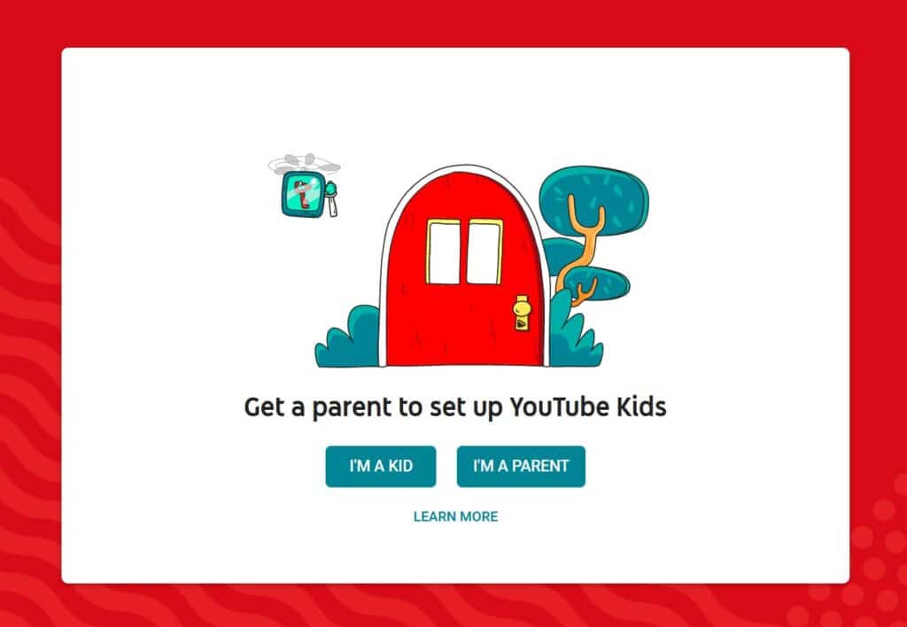 control parental en YouTube Kids