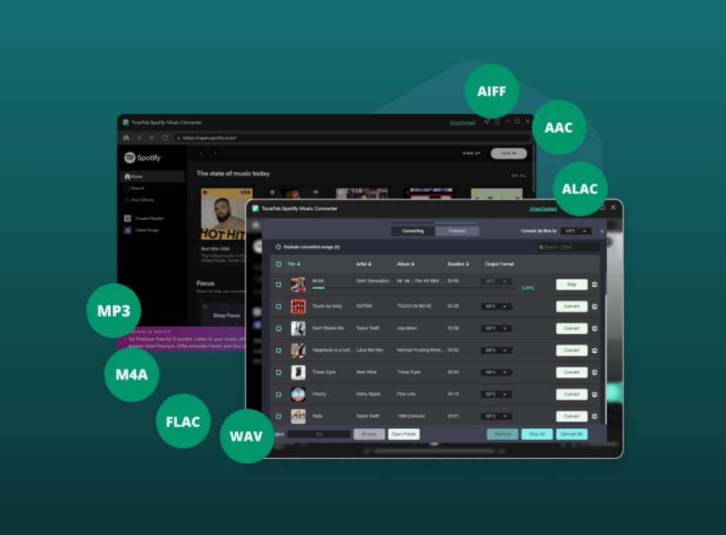 TuneFab Spotify Music Converter para usar en PC