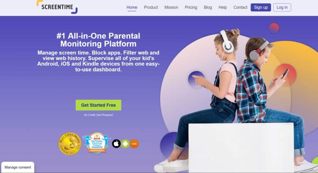 app de control parental screentime