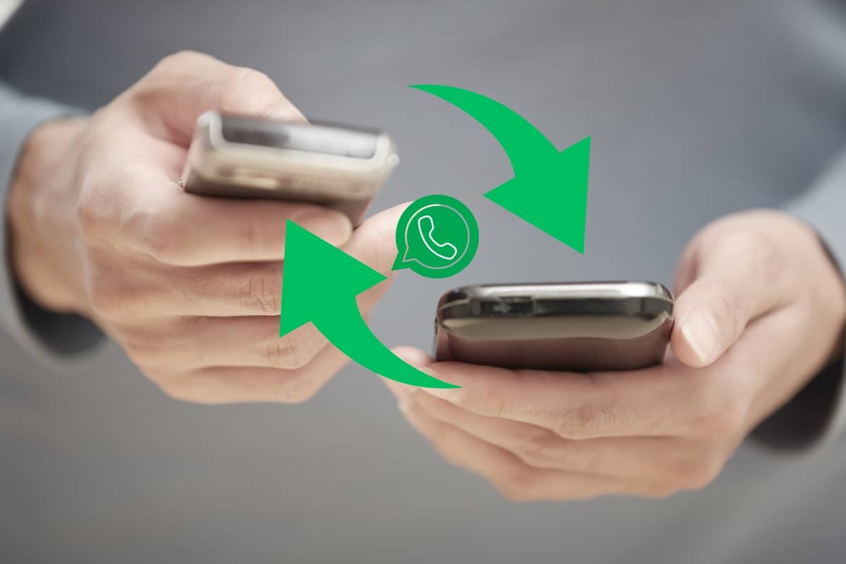 Hombre pasa WhatsApp de Android a iPhone