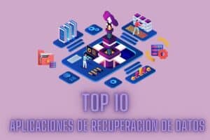 ilustración de artículo sobre aplicaciones de recuperación de datos