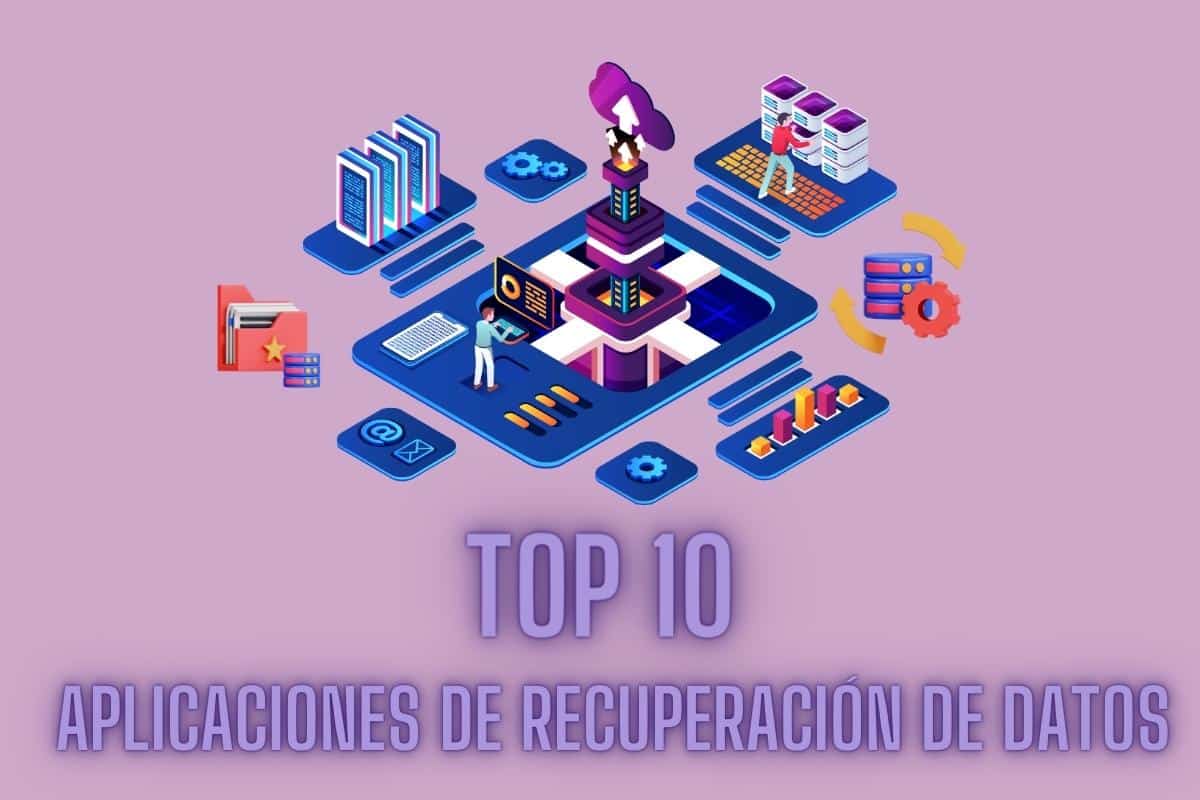 ilustración de artículo sobre aplicaciones de recuperación de datos