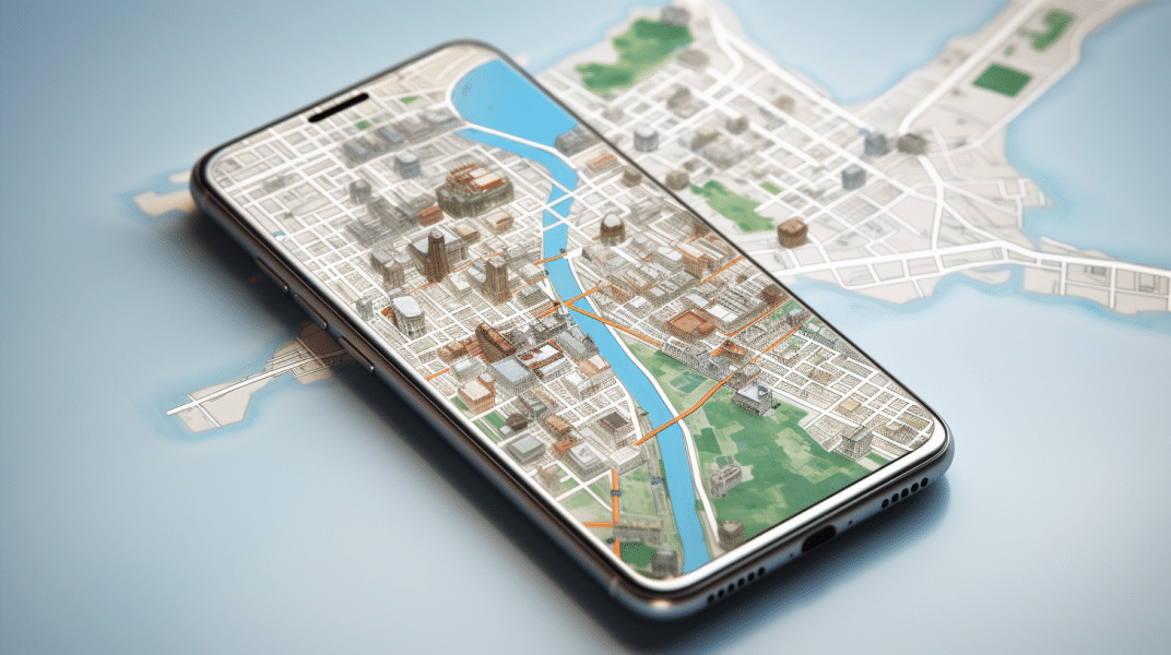 telefono movil con google maps