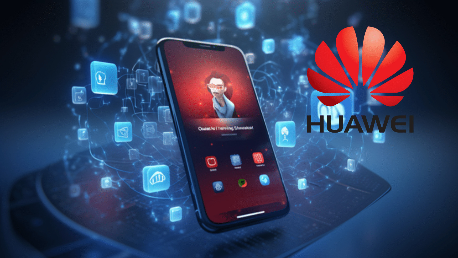 Telefono huawei recuperando datos a su alrededor