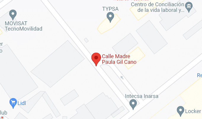 Dirección de Droiders en Google Maps