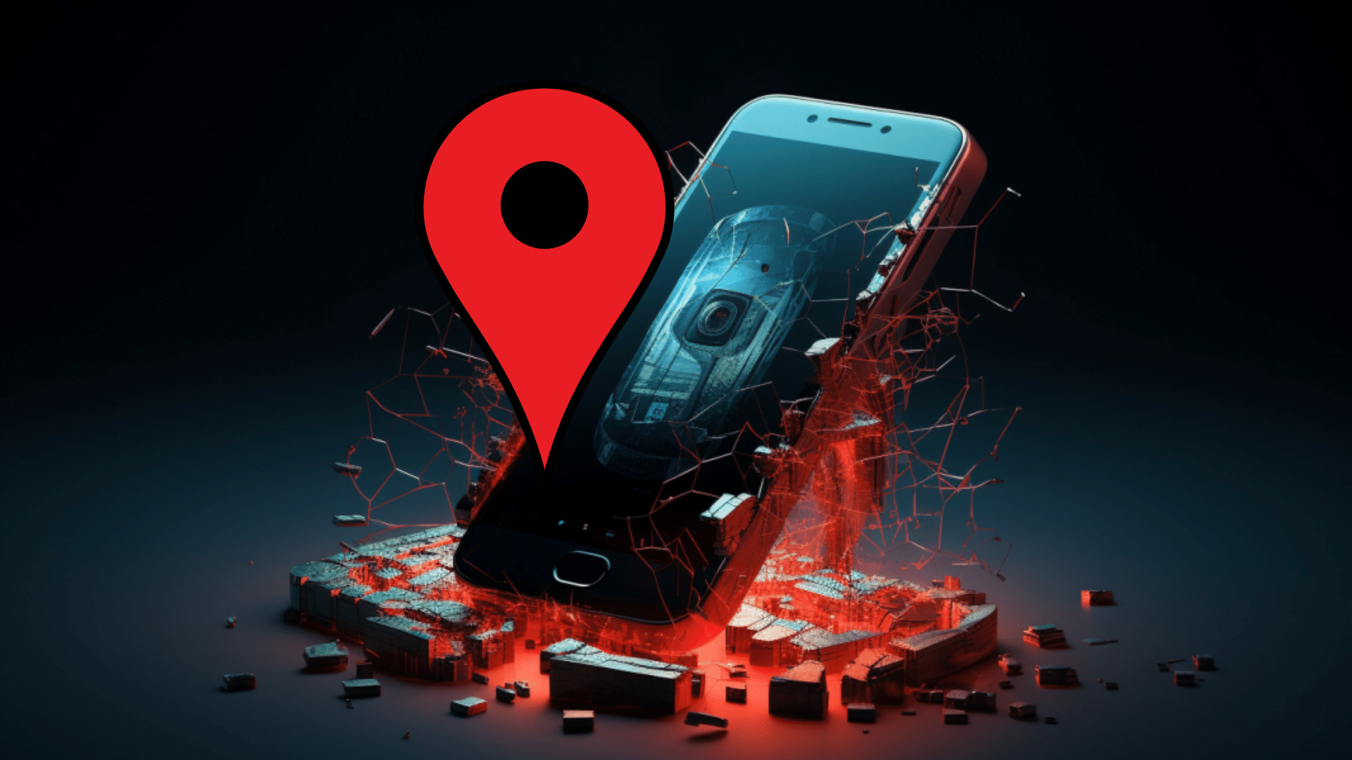 celular localizado con aplicacion yencel